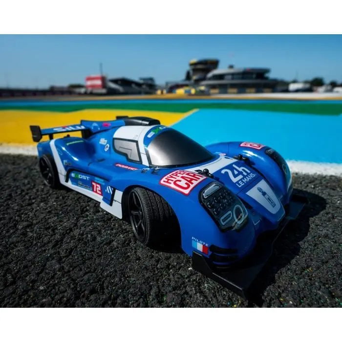 Voiture télécommandée - Exost Cross - Hypercar 24h du Mans 1:14 - Pneus Course - Bleu-1