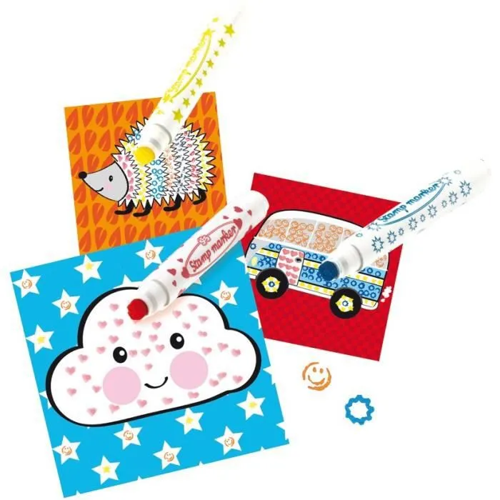 SES CREATIVE Tamponner avec des feutres-1