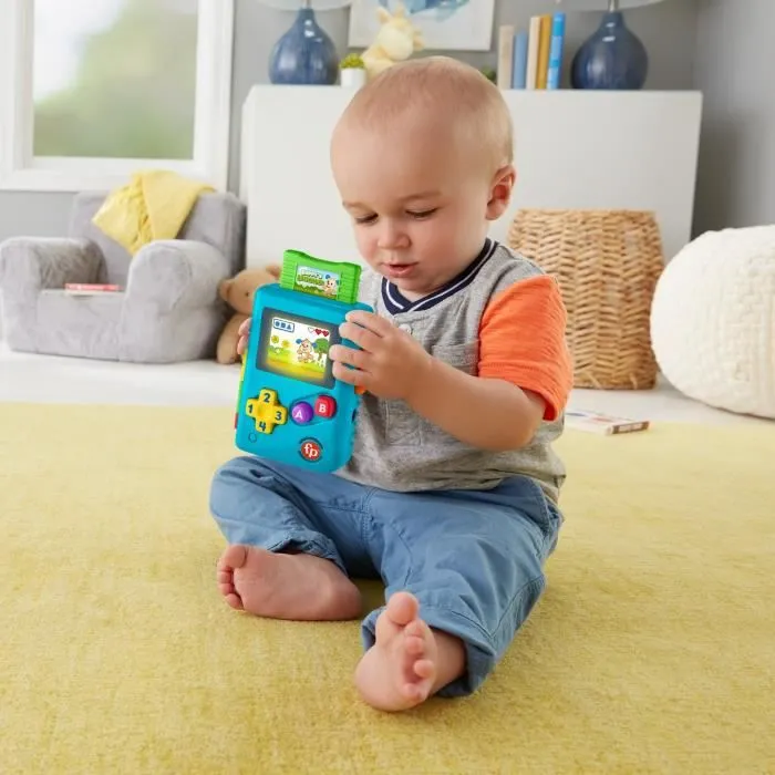 Jouet d'éveil 1er âge - FISHER PRICE - Ma Première Console de Jeu Rires et Éveil - Musical - De 6 à 36 mois-2