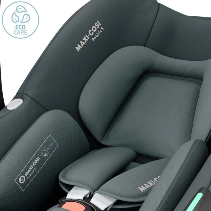 MAXI-COSI Pebble S, de la naissance à 15 mois, i-Size, Confortable, Tinted Graphite-3