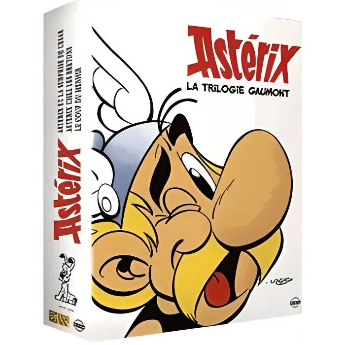 DVD pack Astérix - La trilogie Gaumont - Astérix et la surprise de César + Astérix chez les Bretons + Astérix et le coup du menhir-0