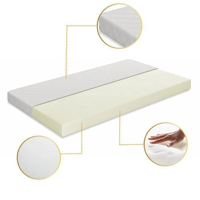 Matelas en mousse pour enfants 200x80x9 cm  - CERTIFICAT-2