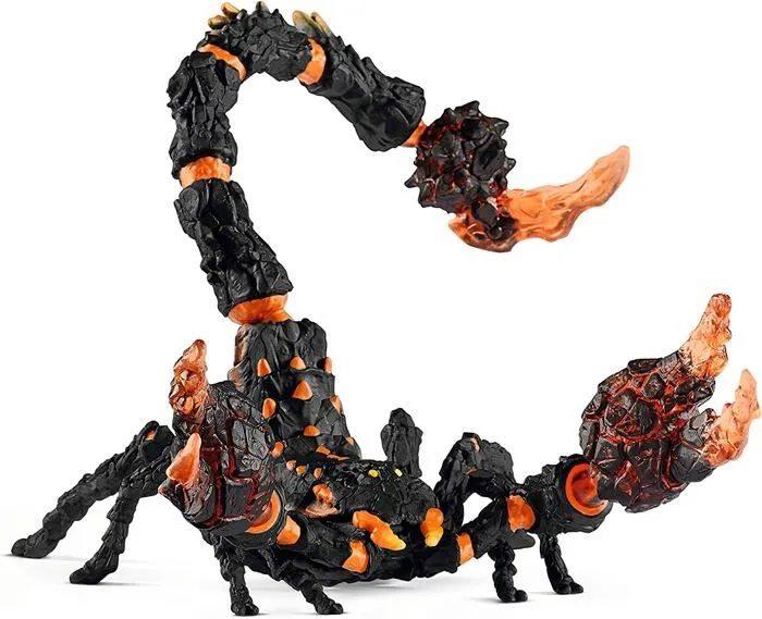 Scorpion de lave, figurine fantastique avec pièces mobiles et rotatives, jouet monstre pour enfants dès 7 ans - schleich 70142-1