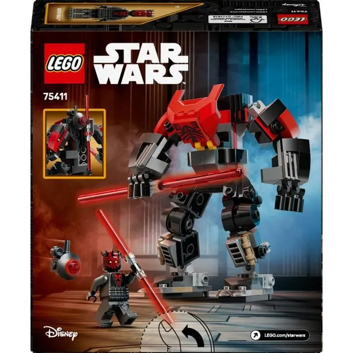 LEGO Star Wars 75411 Le Robot Dark Maul - Jeu de Construction pour Garçon dès 6 ans-5