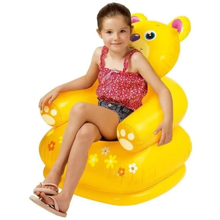 Intex 68556 - Fauteuil Felici Animaux, 65 x 64 x 74 cm, couleurs assortiesune seule pièce,-1