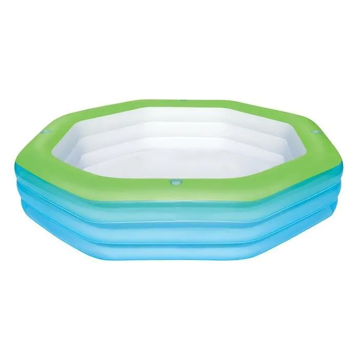 Piscine gonflable avec 3 anneaux, bestway 54119-0