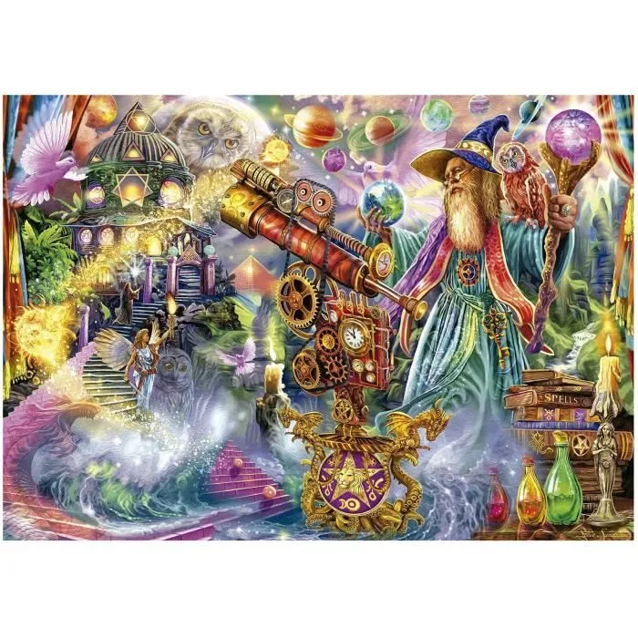 Puzzle SORTILÈGE MAGIQUE - 1500 pièces - Marque EDUCA - Thème Fantastique-1