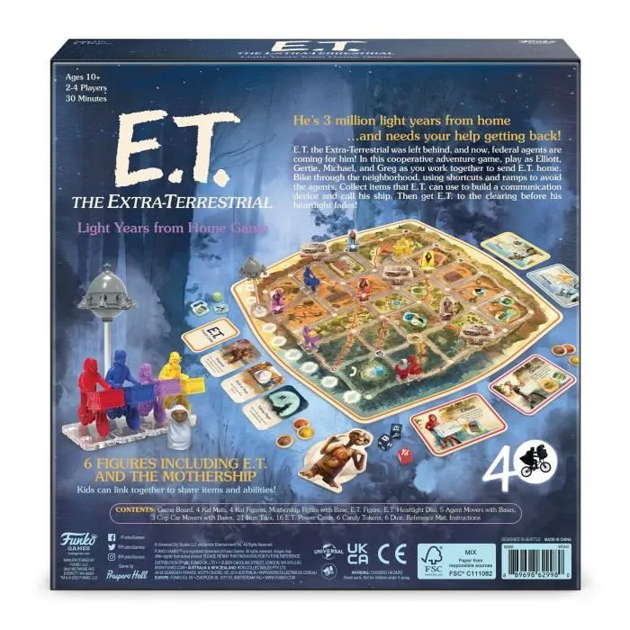 Jeu de société Funko Signature Games: E.T. Light Years from Home - Version française-3