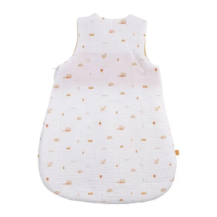Gigoteuse naissance 0/1 mois en coton blanc-3