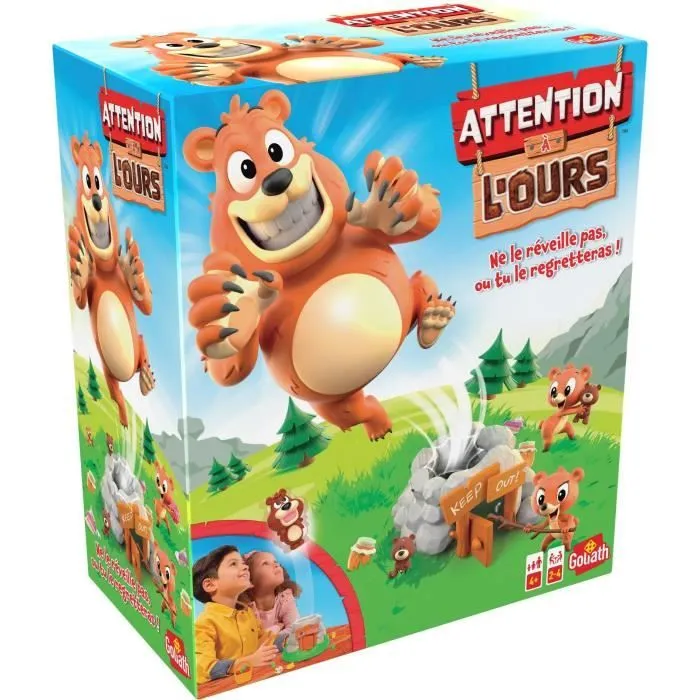 Attention à l'ours - Jeu de plateau - GOLIATH-2