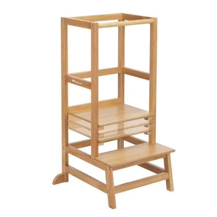 BEBECONFORT NOLA, Tour d'apprentissage Montessori, Evolutive, 3 hauteurs, 18M à 6 ans, 10 à 30 kg, montage facile, sécurité certifié-8