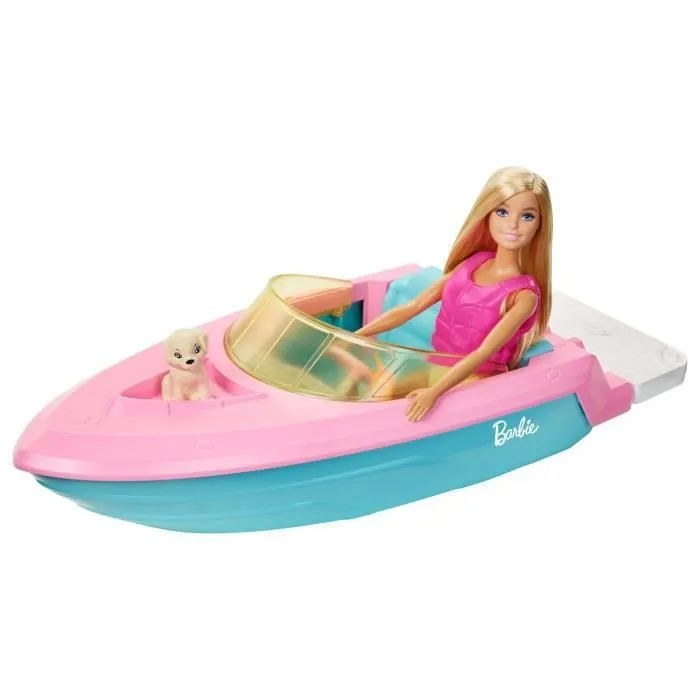 BARBIE Barbie et son Bateau-1