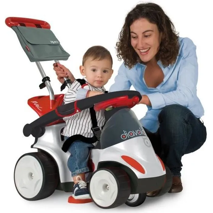 INJUSA Porteur Voiture DIAVOLO 9 en 1 Enfant-0