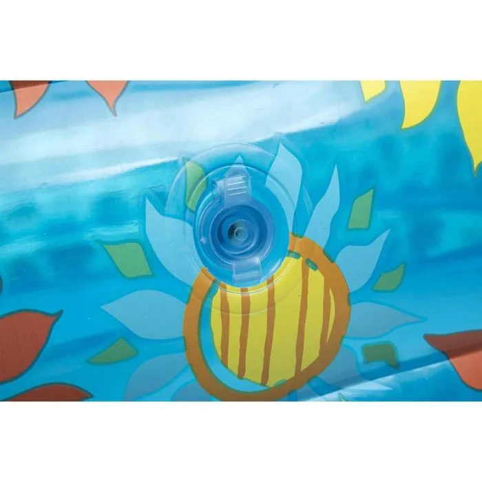 Piscine gonflable - Bestway - Happy Flora - 229 x 152 x 56 cm - Impression florale - Extérieur-5