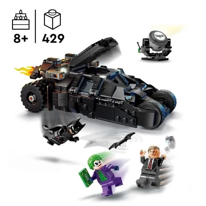 LEGO DC Batman 76303 La Batmobile Tumbler de Batman contre Double-Face et Le Joker - Jouet-1