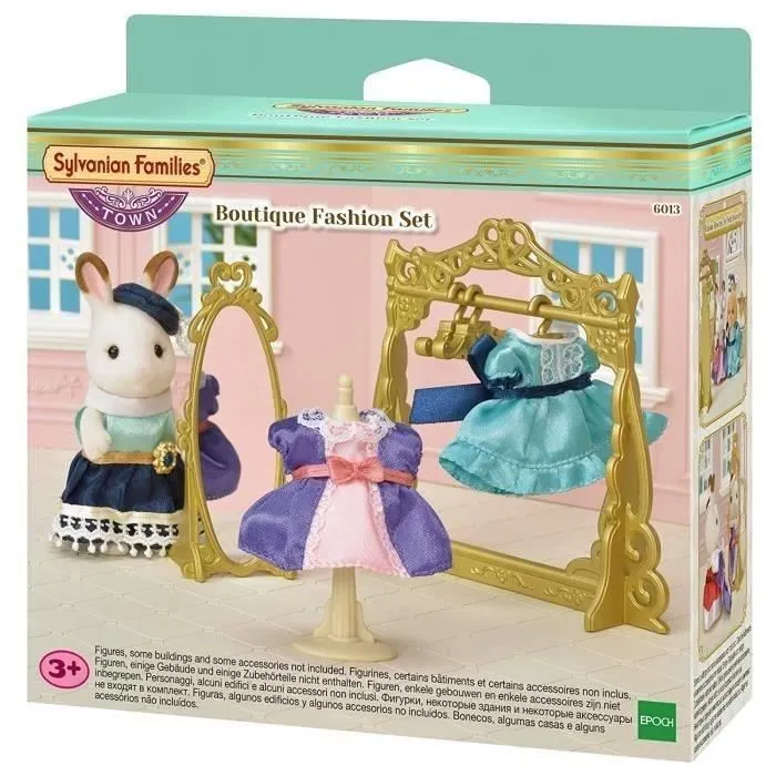 SYLVANIAN FAMILIES - 6013 - Le Dressing De Mode Et Tenues De Soirée - Jouet Enfant-4