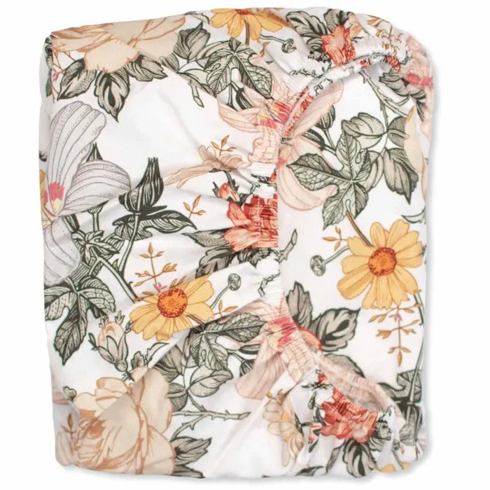 Drap-housse en coton    Multicolore 70x140 cm-1