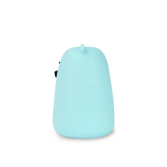 Veilleuse en silicone TD® Ours - Lumière douce pour les yeux - Blanc-1