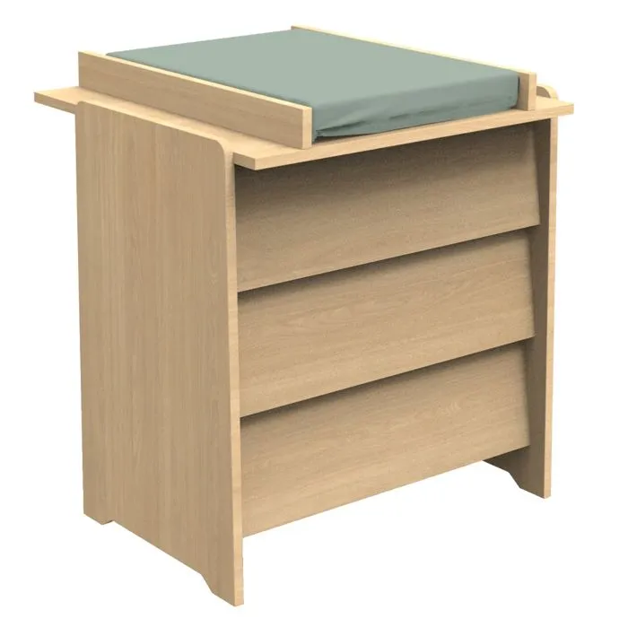 Plan à langer pour commode jusqu'à 15 kg - CANNELLE-1