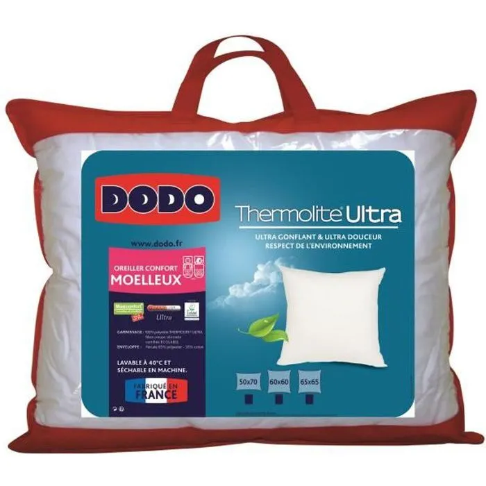 DODO Oreiller Thermolite Ultra - 50 x 70 cm-0