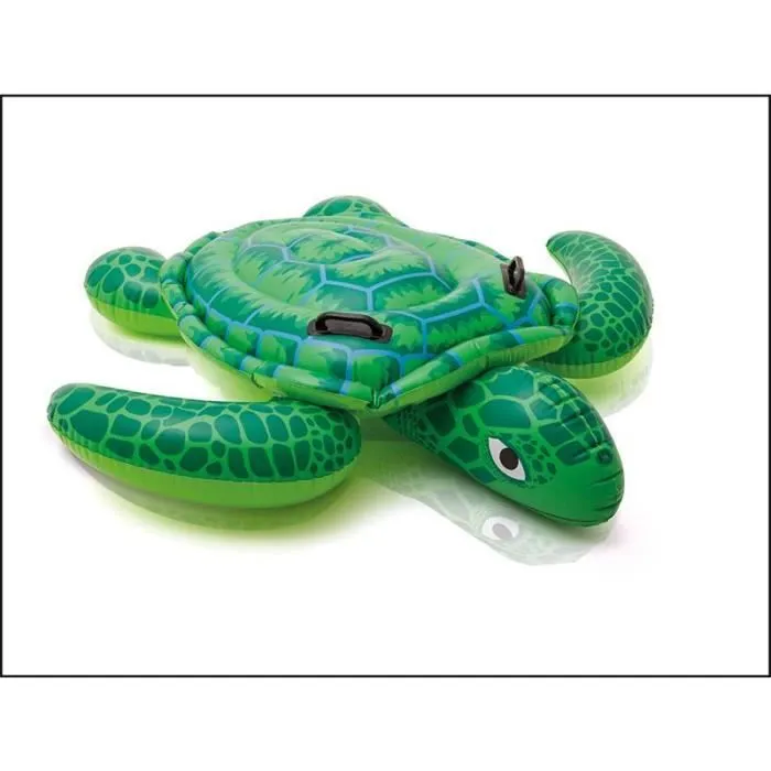 Matelas de piscine - Tortue de mer - 150 x 127 cm - Plastique - Utilisation extérieure - Mixte-0