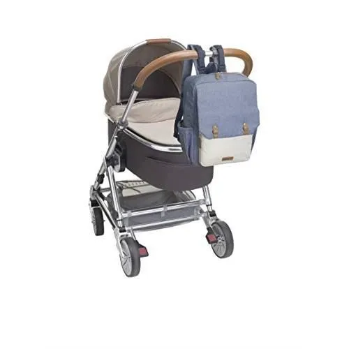 Sac à dos - Babymel - George - Bleu - Enfant - Polyester léger imperméable-1