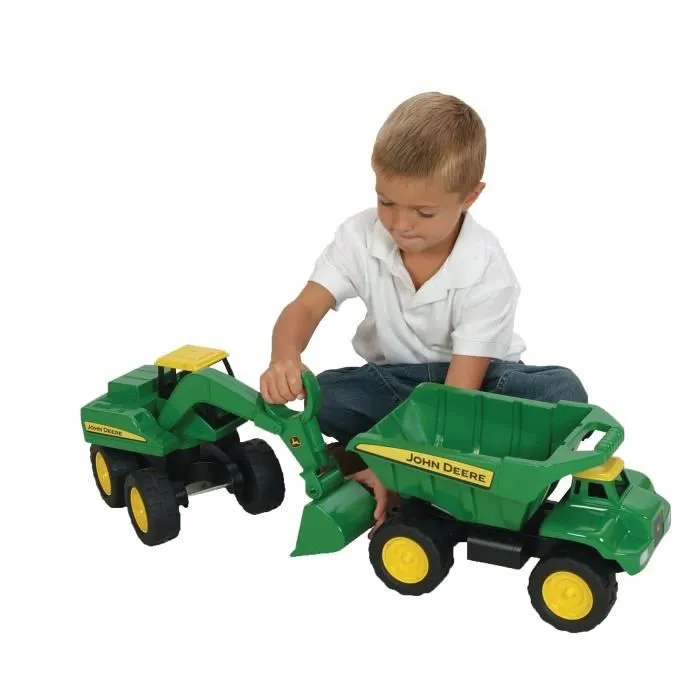 Pelleteuse Maxi JOHN DEERE - Bras de pelle mobile - Garçon - Extérieur - TOMY-2