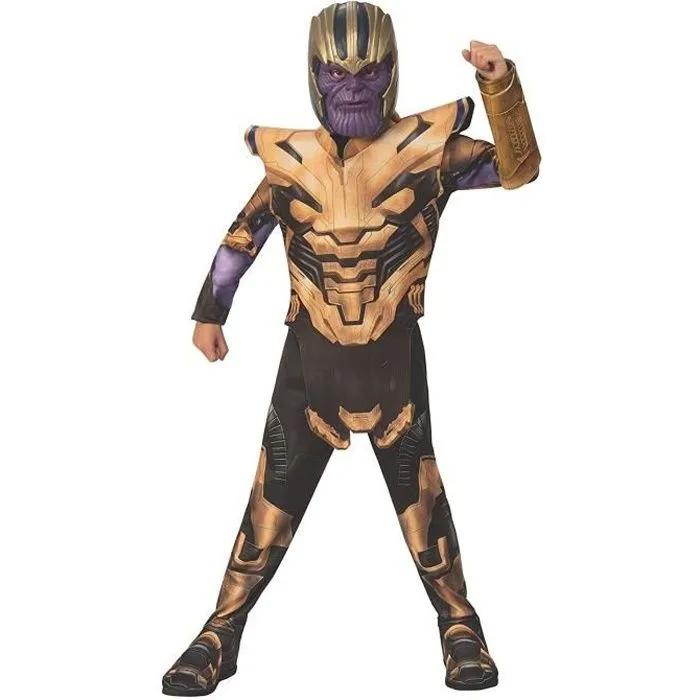 Rubies 700651 M - COMMUTATEUR KVM - Rubies Official Avengers Endgame Thanos Costume Classique pour Enfant-0