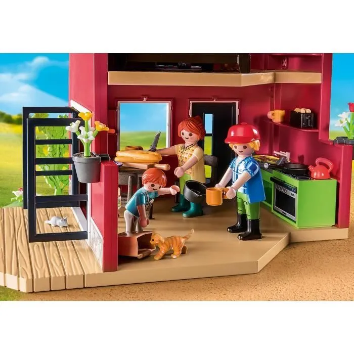 PLAYMOBIL 71248 Petite ferme, Country La Ferme, 137 pièces, Dès 4 ans-6