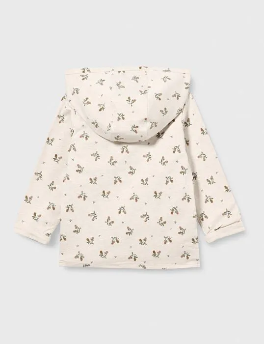 Coffret textile Noppies - 24N0310 - Baby U Cardigan Niederau Rev, RAS1202 Oatmeal-P611, 68 cm Mixte bebe-2