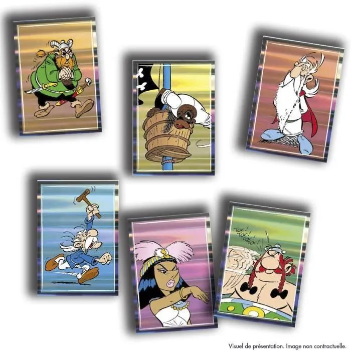 Album Asterix et Obelix de voyages - Panini - Album + range cartes - Blanc - Enfant-1