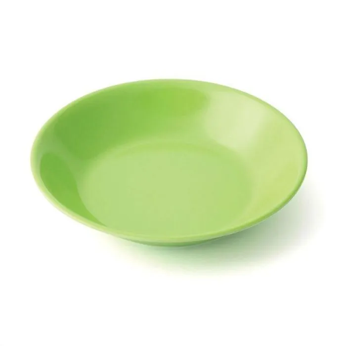 Assiette bébé creuse 18.5 cm, vert-0