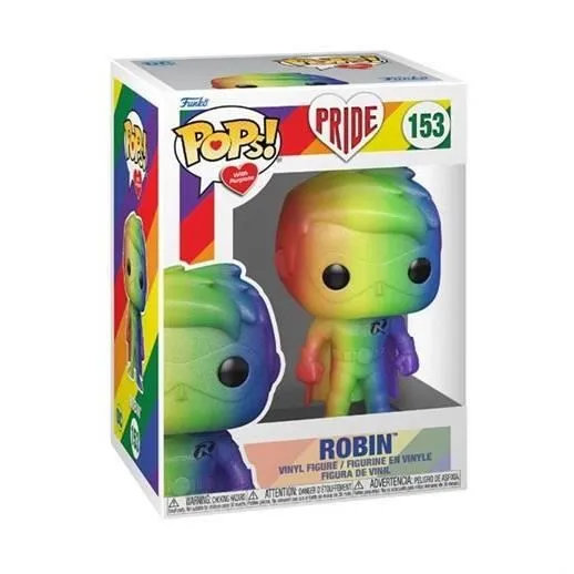 Funko Figurine Pop DC Pride Robin Rainbow Glitter - 0889698658966-0
