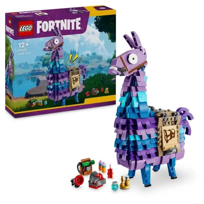 LEGO Fortnite 77071 Lama de ravitaillement - Figurine inspirée du jeu vidéo pour ados-0