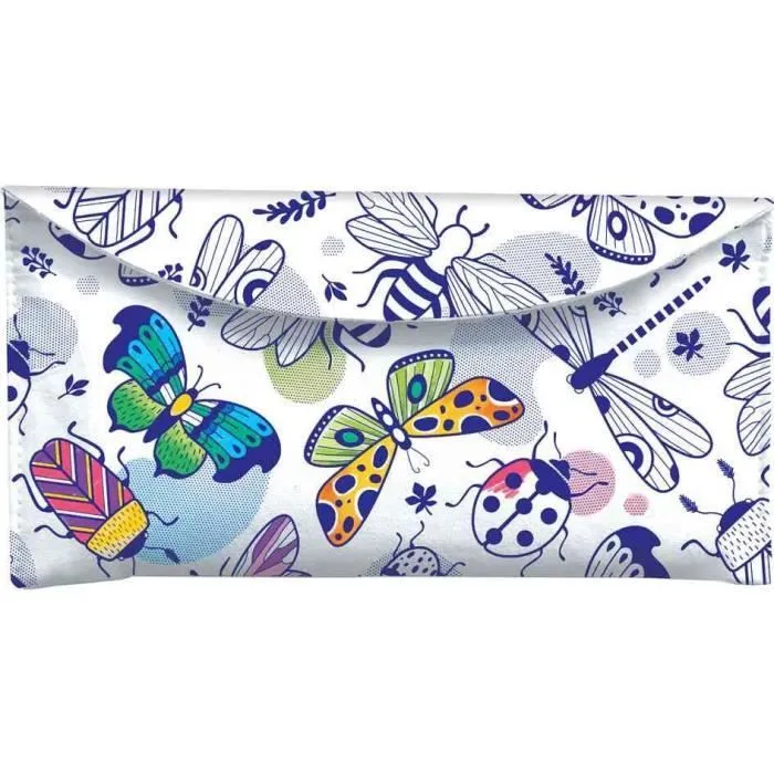 Trousse à colorier - MAPED - Motifs d'insectes - Feutres et crayons de couleur-1