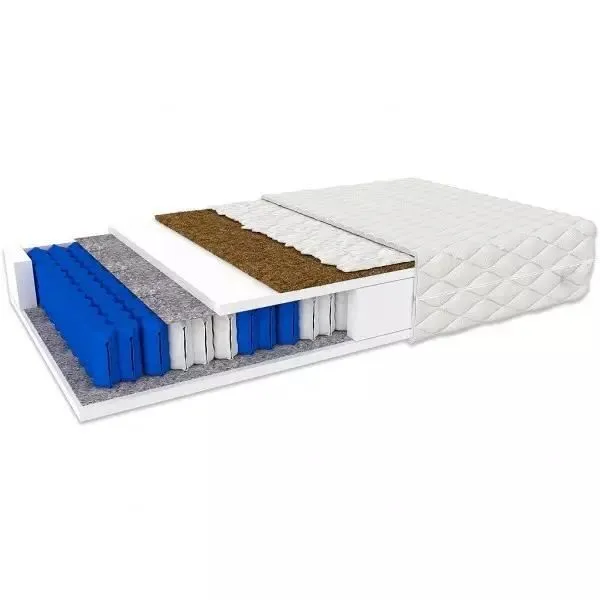 Matelas De Poche Bolzano À La Noix De Coco 90x190 cm-0