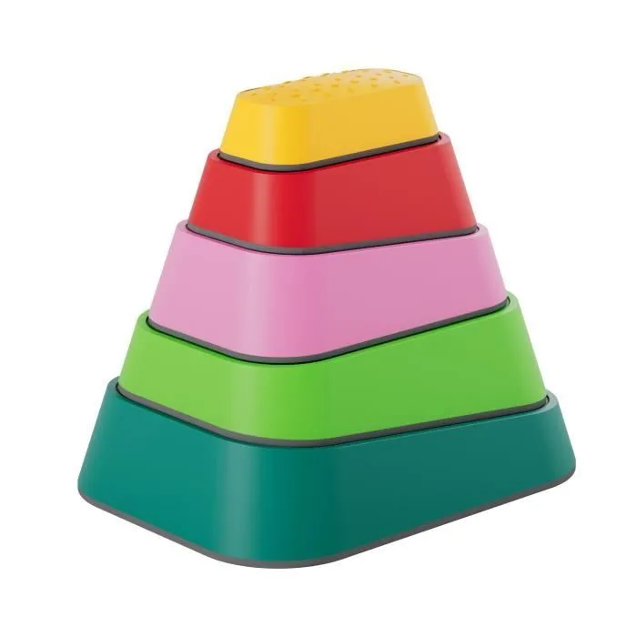 Ensemble de Pierres d'Équilibre - UISEBRT - 5 pièces - Multicolore - Charge max 80 kg - Pour enfants 3-9 ans-0