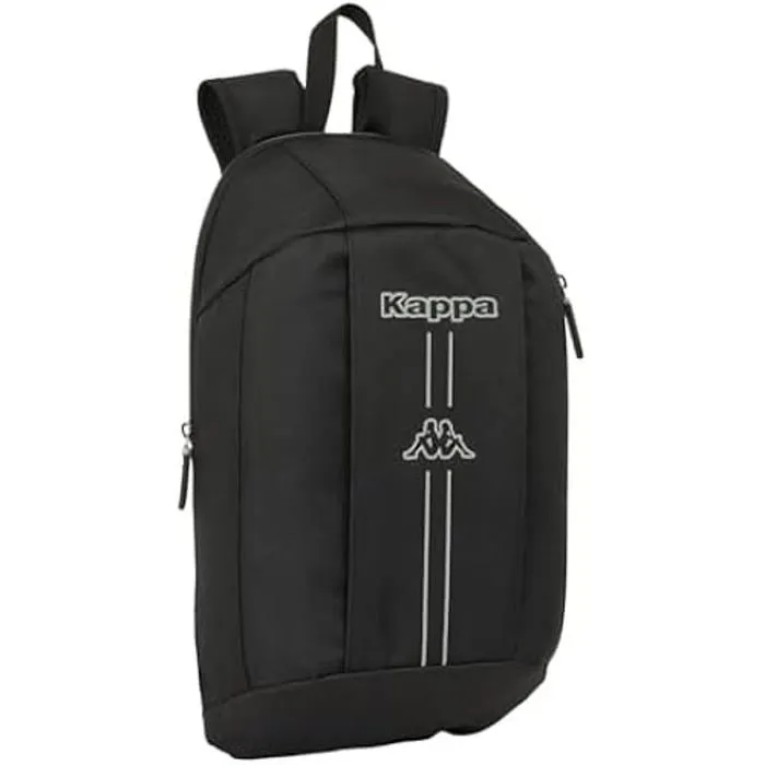 Mini sac à dos - SAFTA - KAPPA Dark - Confortable et polyvalent - Noir - Pour enfants-0