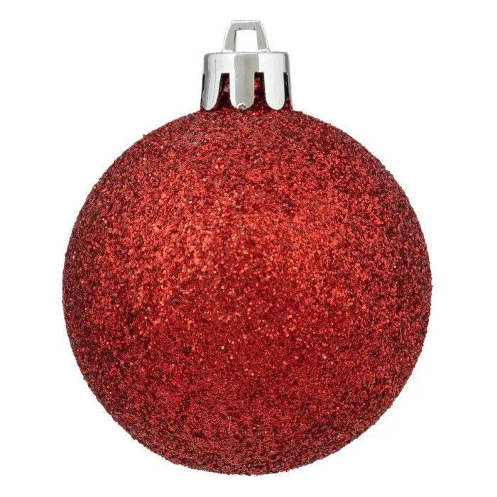 Kit de décoration de sapin - Feeric Christmas - Colorama de Noël - 18 pièces - Rouge et Blanc - PVC-5