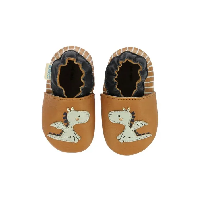 ROBEEZ Chaussons Tiny Dragon Camel-1