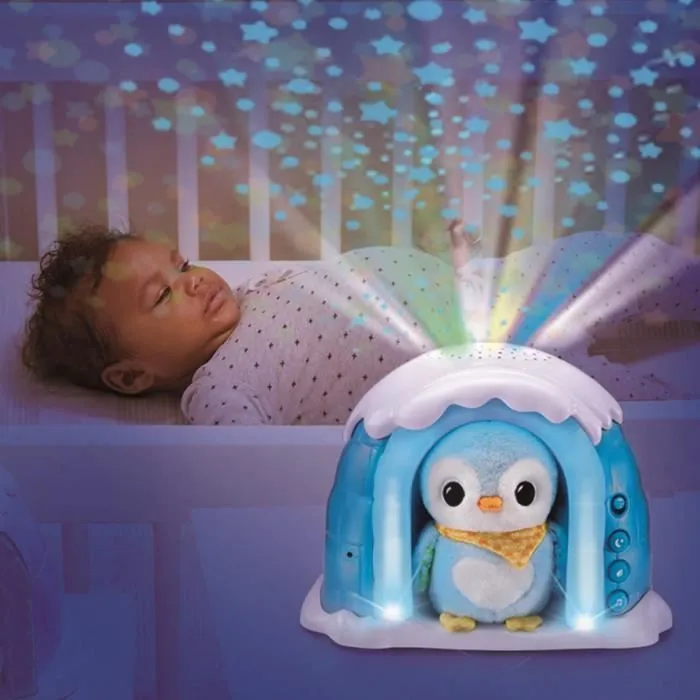 VTECH VEILLEUSE P'TIT PINGOUIN NUIT ETOILEE-4