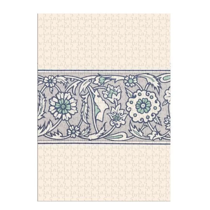 Puzzle Classique - FABULOUS - Frise Floral Vintage - 500 Pièces - Adulte - Intérieur-1