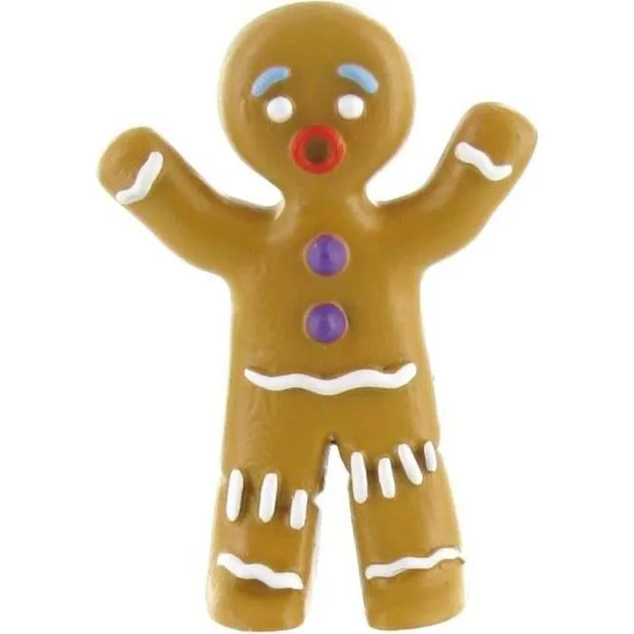 Figurine miniature Shrek Tibiscuit - Comansi - 6 cm - Sans PVC-0
