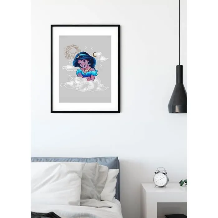 Poster - Disney - Aladdin - Jasmine - 50 cm x 70 cm - Décoration murale - Intérieur-1