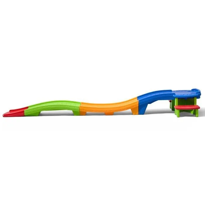 Montagnes russes pour enfants - STEP2 - Up & Down Roller Coaster - Piste de plus de 2,74m - Multicolore-0
