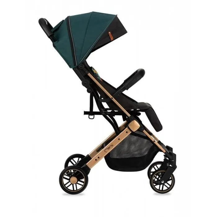 Poussette bébé citadine ultra compacte MOMI Estelle - De 0 à 36 mois - Verte-2