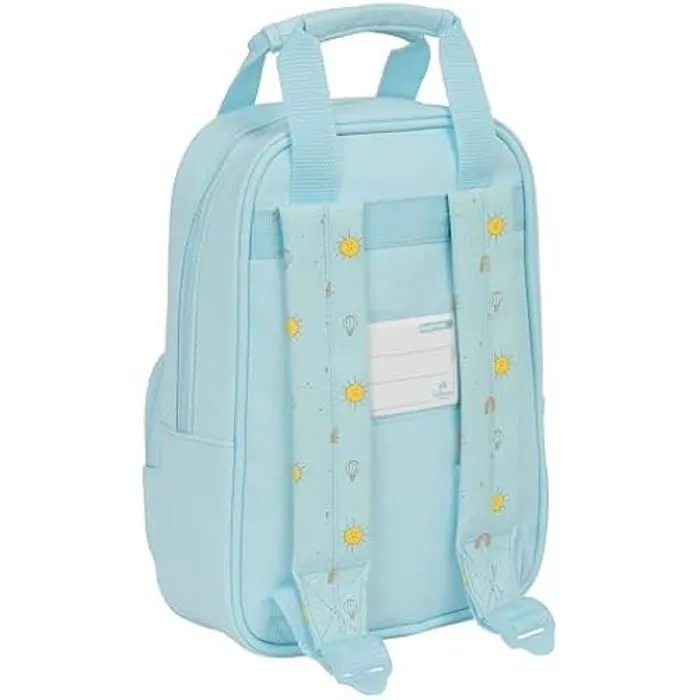 Sac à dos pour enfant Mickey Mouse Baby - SAFTA - Bleu - Tissu recyclable - Mixte-1