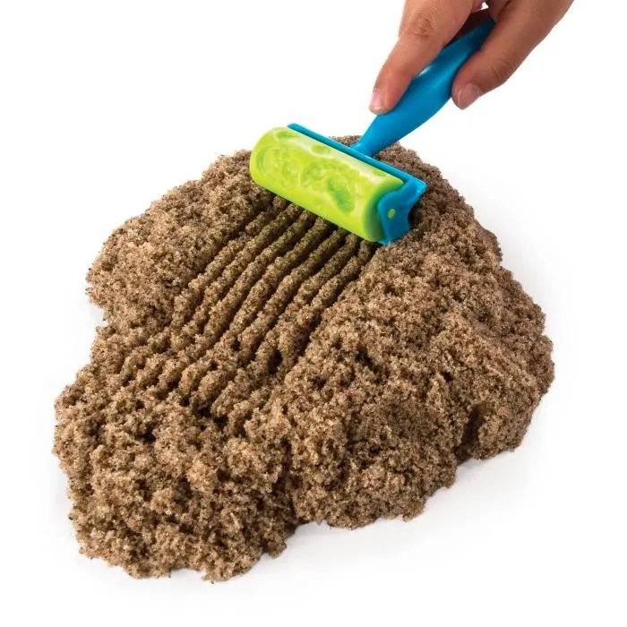 COFFRET PLAGE 340G + 9 ACCESSOIRES - KINETIC SAND - SABLE MAGIQUE - Jouet 3 ans-5
