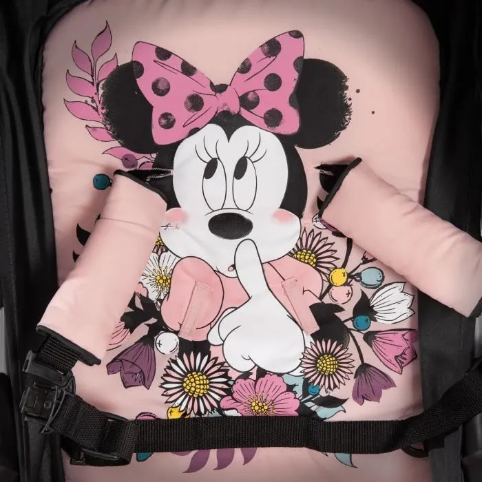 MINNIE Poussette sport jusqu'à 18 kg, Position Couchée, Légère 5,9 kg, pliable et compacte - rose-4