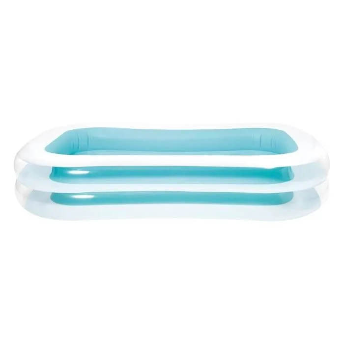 Piscinette rectangulaire Family - INTEX - 770 Litres - 6 ans et + - 262 x 175 x 56 cm-0